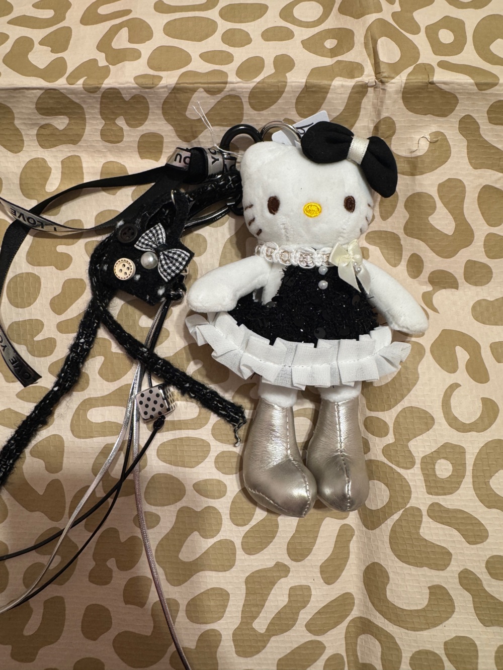 Hello Kitty Plush Keychain bag charm